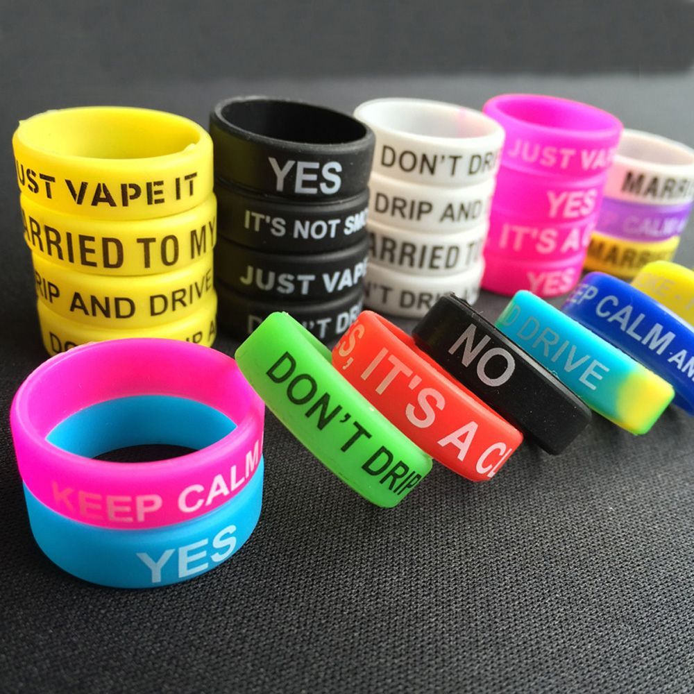 Vape Band Silicone - Hot Vapor Vape Mod Rubberen siliconen
