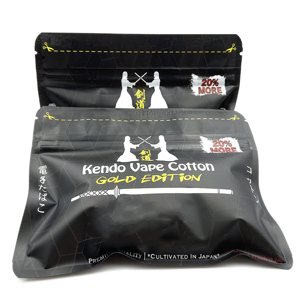 Nieuwe Kendo Cotton Gold Editi - Vaping Goods recensie en prijs